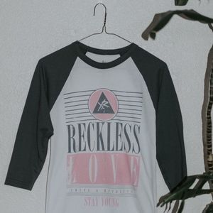 Young and Reckless Baseball Tee